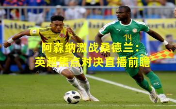 阿森纳激战桑德兰：英超焦点对决直播前瞻