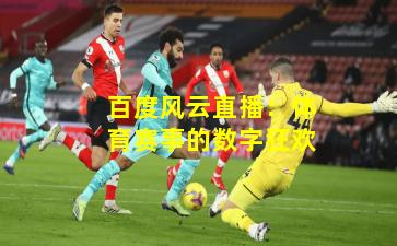 百度风云直播：体育赛事的数字狂欢
